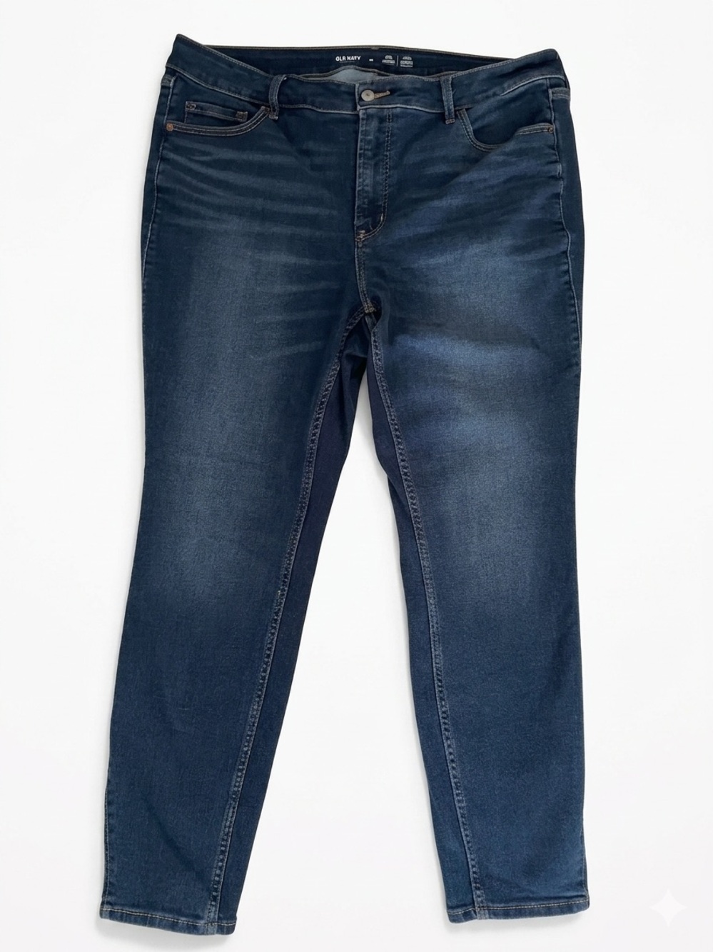 Old Navy ladies Dark Blue Slim Straight Jeans